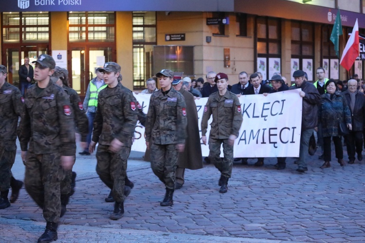 Marsz Pamięci Żołnierzy Wyklętych w Bielsku-Białej - 2017