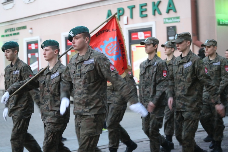 Marsz Pamięci Żołnierzy Wyklętych w Bielsku-Białej - 2017