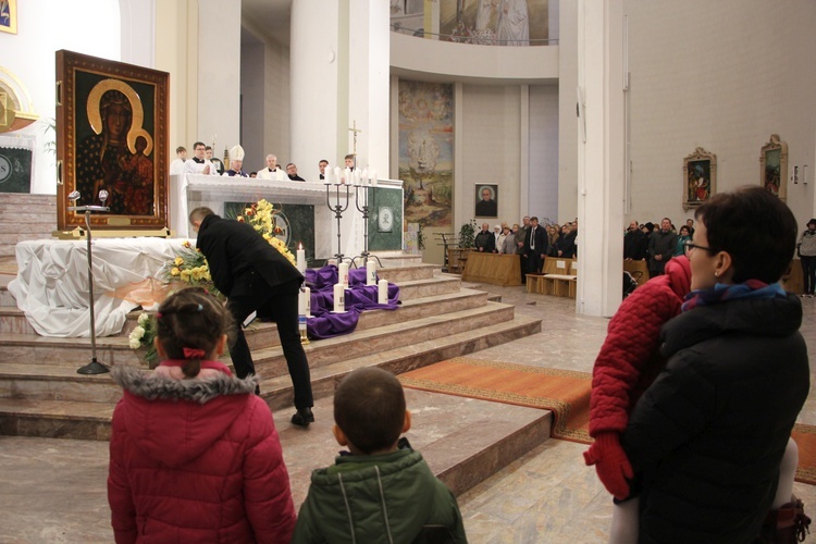 Powitanie ikony MB Częstochowskiej w Sochaczewie-Boryszewie