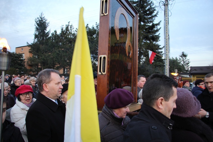 Powitanie ikony MB Częstochowskiej w Sochaczewie-Boryszewie