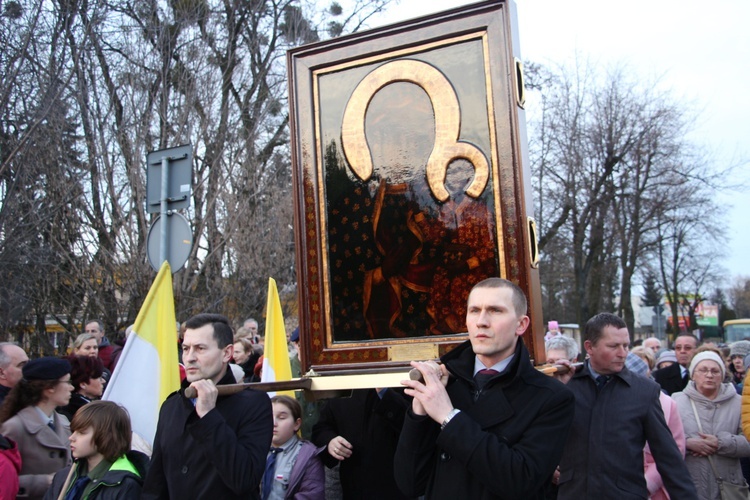 Powitanie ikony MB Częstochowskiej w Sochaczewie-Boryszewie