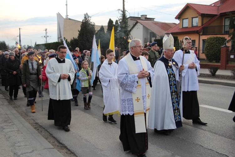 Powitanie ikony MB Częstochowskiej w Sochaczewie-Boryszewie