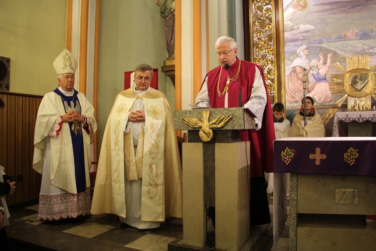 Powitanie ikony MB Częstochowskiej w Kozłowie Biskupim