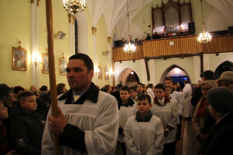 Powitanie ikony MB Częstochowskiej w Kozłowie Biskupim