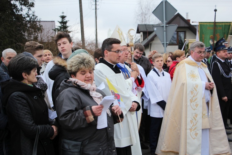 Powitanie ikony MB Częstochowskiej w Kozłowie Biskupim