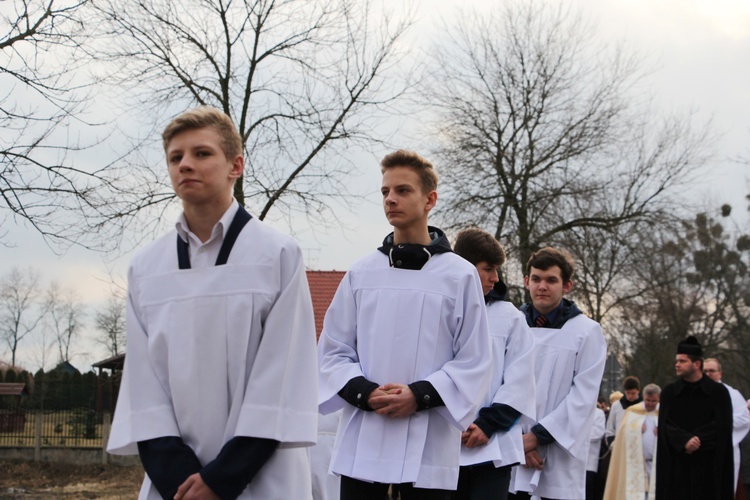 Powitanie ikony MB Częstochowskiej w Kozłowie Biskupim