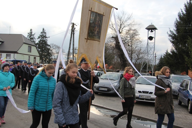 Powitanie ikony MB Częstochowskiej w Kozłowie Biskupim