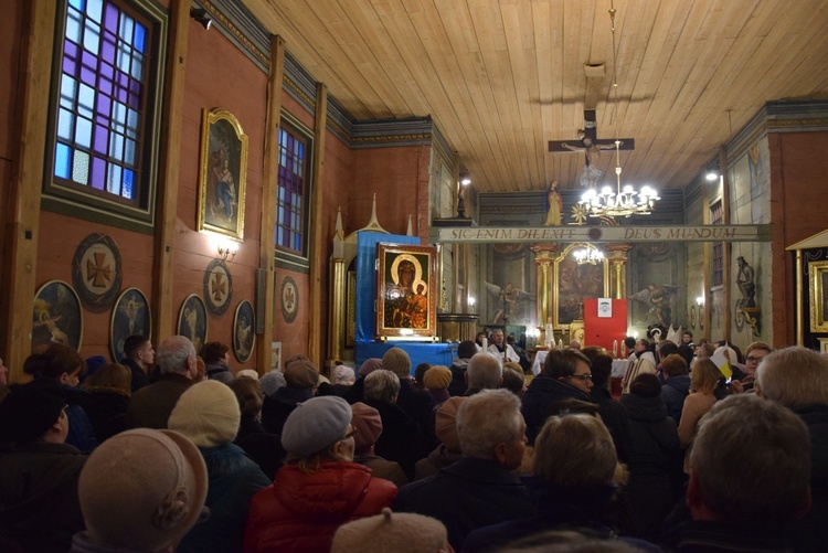 Powitanie ikony MB Częstochowskiej w Kurdwanowie