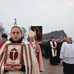 Powitanie ikony MB Częstochowskiej w Kurdwanowie