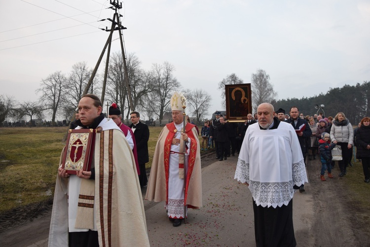 Powitanie ikony MB Częstochowskiej w Kurdwanowie