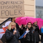 Antykościelna manifestacja feministek