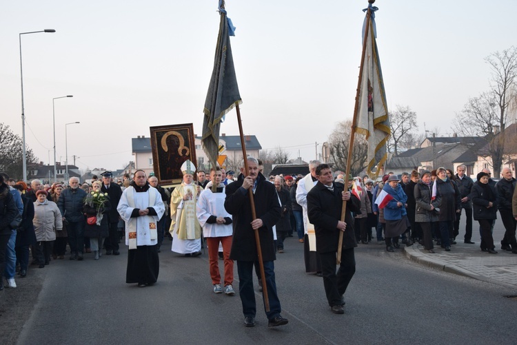 Powitanie ikony MB Częstochowskiej w Bolimowie