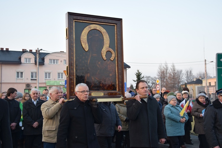Powitanie ikony MB Częstochowskiej w Bolimowie
