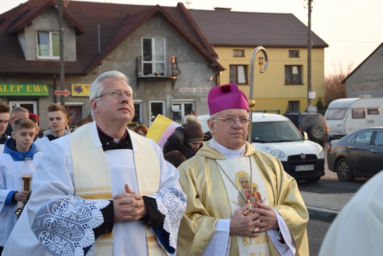 Powitanie ikony MB Częstochowskiej w Bolimowie