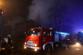 Pożar w gorzyckiej fabryce 