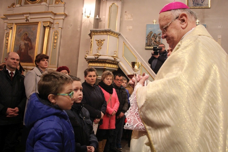 Powitanie ikony MB Częstochowskiej w Kozłowie Szlacheckim