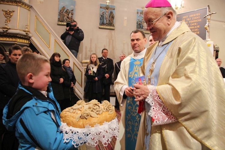 Powitanie ikony MB Częstochowskiej w Kozłowie Szlacheckim