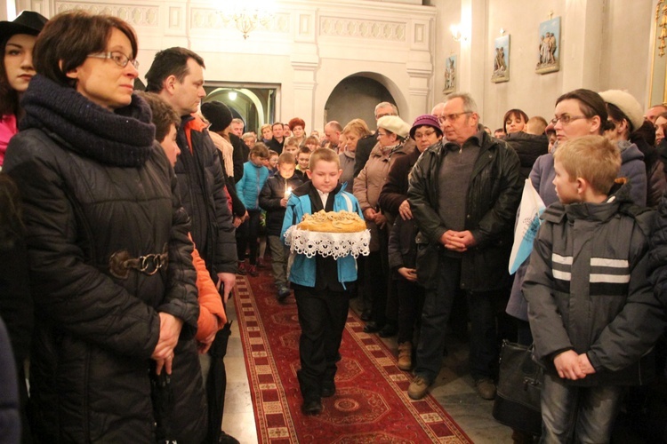 Powitanie ikony MB Częstochowskiej w Kozłowie Szlacheckim