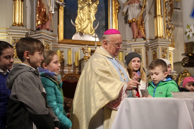 Powitanie ikony MB Częstochowskiej w Kozłowie Szlacheckim