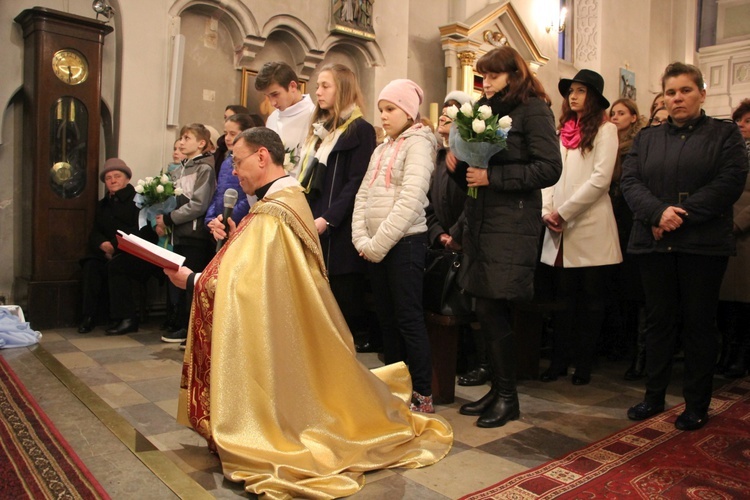 Powitanie ikony MB Częstochowskiej w Kozłowie Szlacheckim