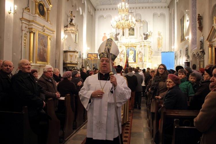 Powitanie ikony MB Częstochowskiej w Kozłowie Szlacheckim