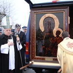 Powitanie ikony MB Częstochowskiej w Kozłowie Szlacheckim