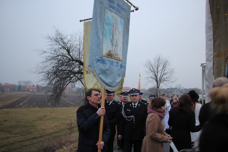 Powitanie ikony MB Częstochowskiej w Kozłowie Szlacheckim