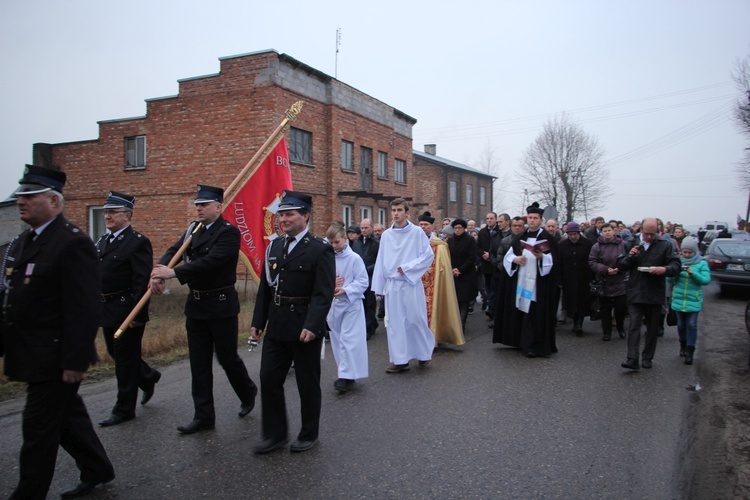 Powitanie ikony MB Częstochowskiej w Kozłowie Szlacheckim