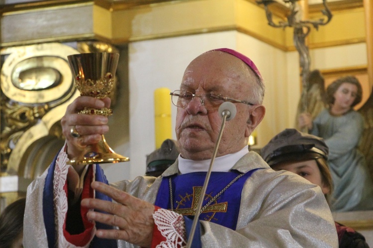 Powitanie ikony MB Częstochowskiej w Rybnie