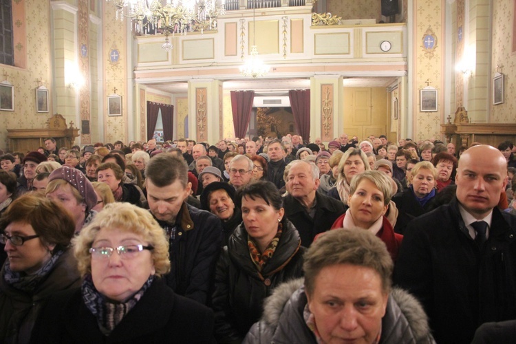 Powitanie ikony MB Częstochowskiej w Rybnie