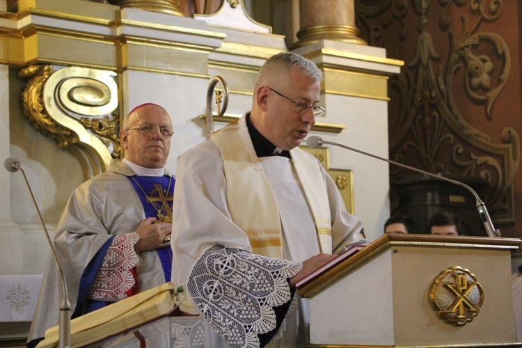 Powitanie ikony MB Częstochowskiej w Rybnie