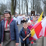 Powitanie ikony MB Częstochowskiej w Rybnie