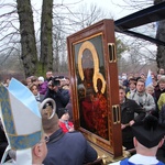 Powitanie ikony MB Częstochowskiej w Rybnie