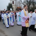 Powitanie ikony MB Częstochowskiej w Rybnie