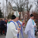 Powitanie ikony MB Częstochowskiej w Rybnie