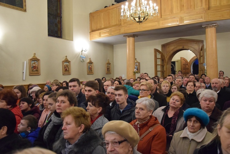 Powitanie ikony MB Częstochowskiej w Giżycach