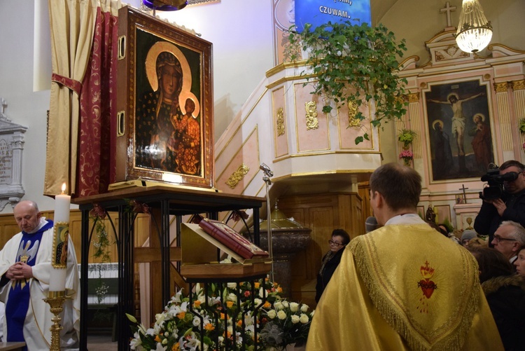 Powitanie ikony MB Częstochowskiej w Giżycach