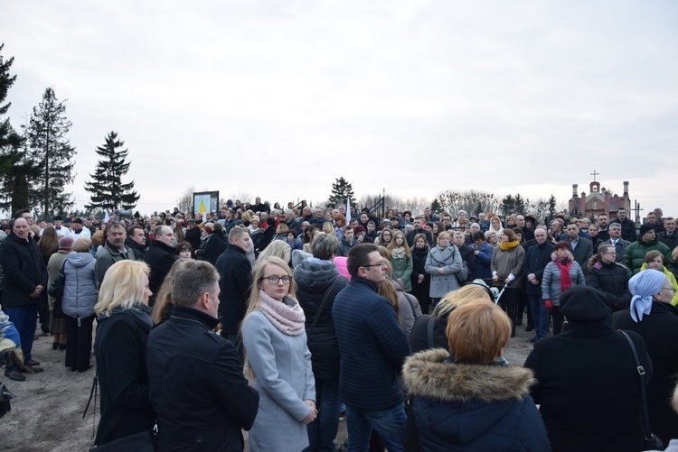 Powitanie ikony MB Częstochowskiej w Giżycach