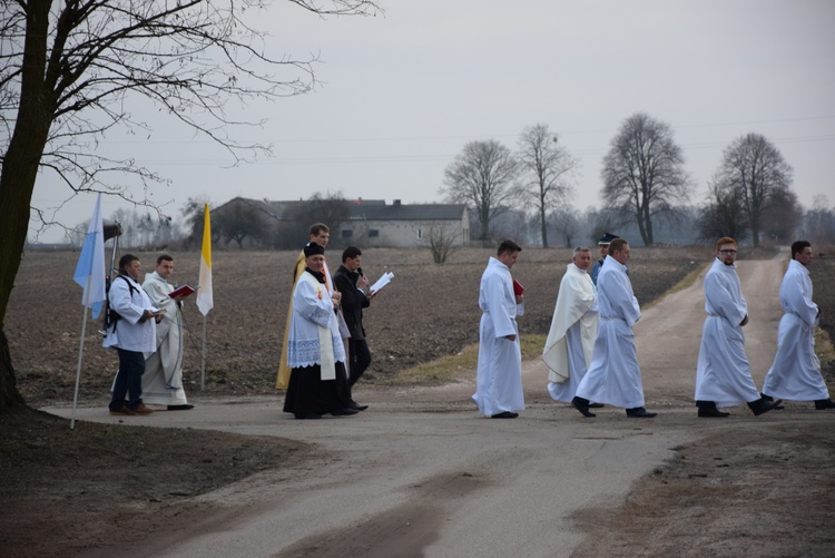 Powitanie ikony MB Częstochowskiej w Giżycach