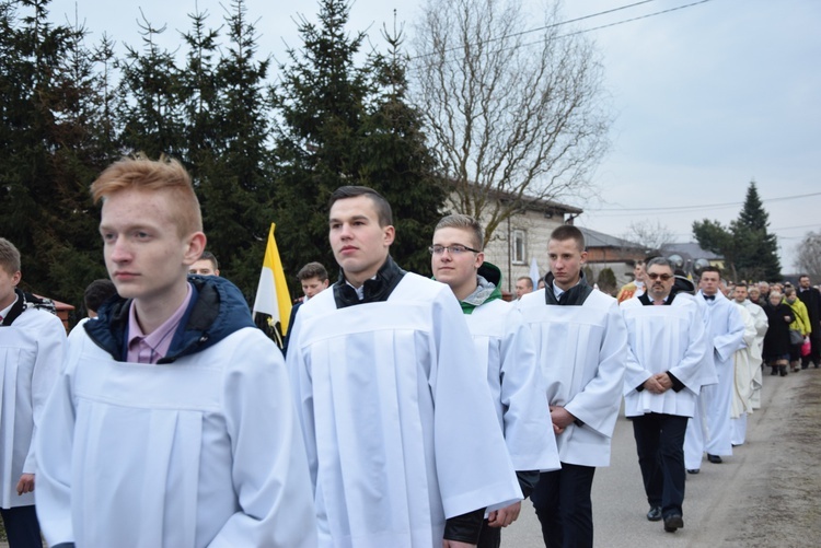 Powitanie ikony MB Częstochowskiej w Giżycach