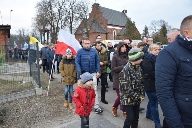 Powitanie ikony MB Częstochowskiej w Giżycach