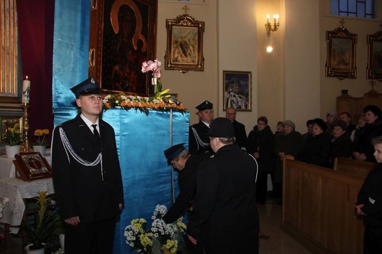 Powitanie ikony MB Częstochowskiej w Mikołajewie