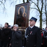 Powitanie ikony MB Częstochowskiej w Mikołajewie