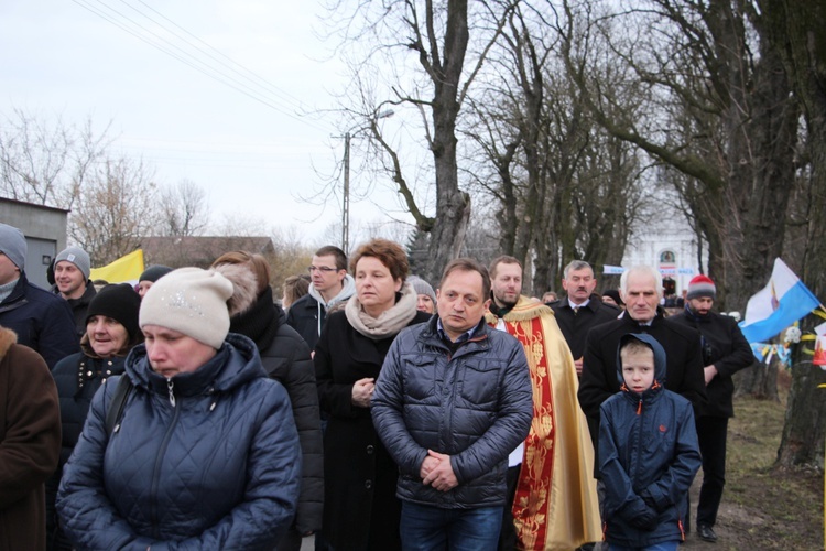 Powitanie ikony MB Częstochowskiej w Mikołajewie