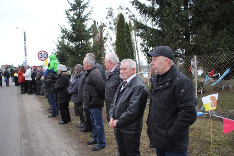 Powitanie ikony MB Częstochowskiej w Mikołajewie