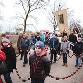 ▲	Procesja w Kozłowie Biskupim.