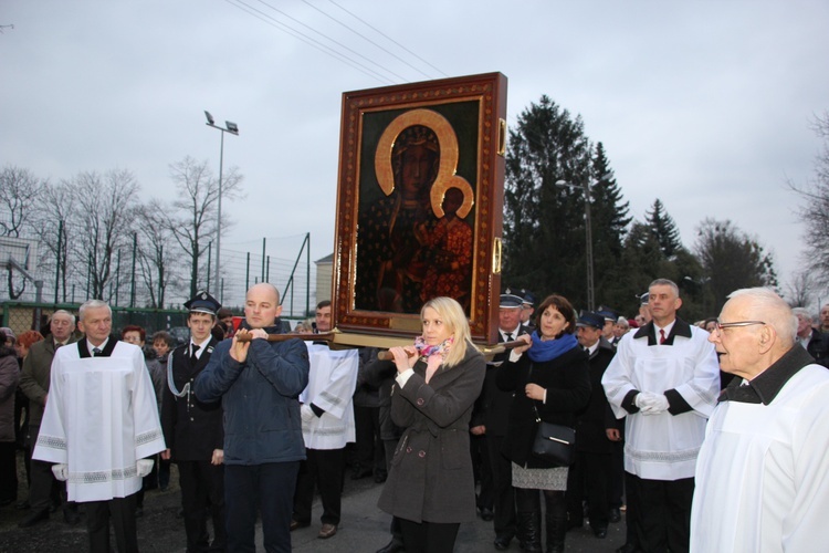 Powitanie ikony MB Częstochowskiej w Pilawicach