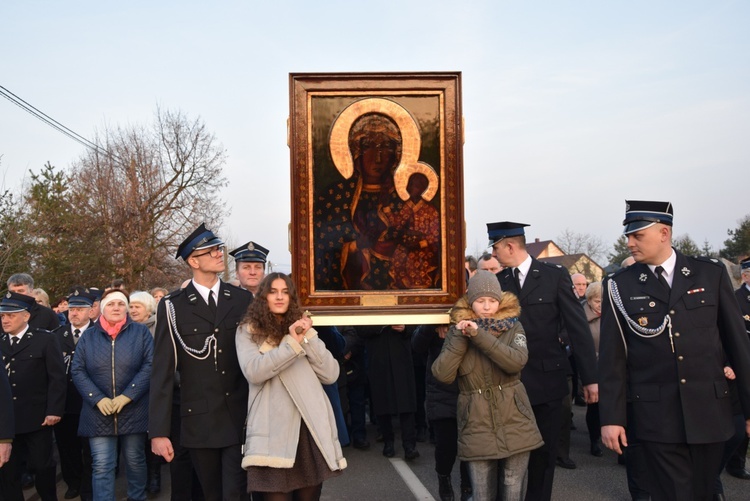 Powitanie ikony MB Częstochowskiej w Brochowie