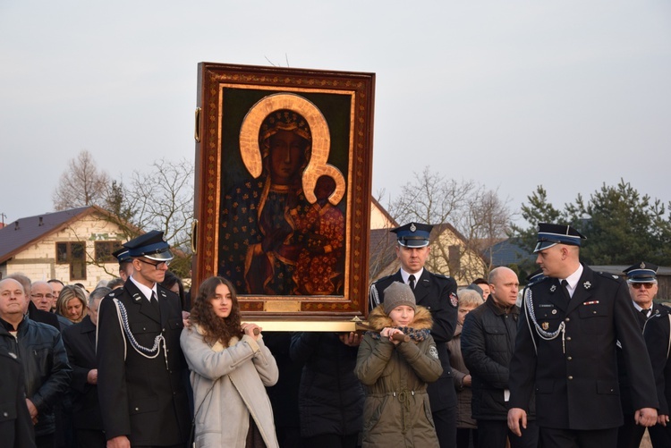 Powitanie ikony MB Częstochowskiej w Brochowie