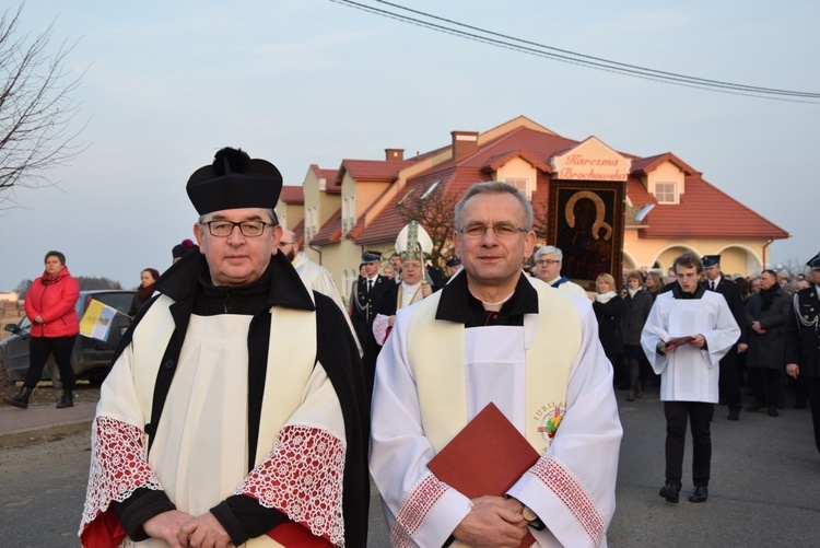 Powitanie ikony MB Częstochowskiej w Brochowie